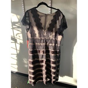 Short Black Nude Dress